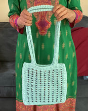 Load image into Gallery viewer, Crochet Bead Tote Bag Pattern