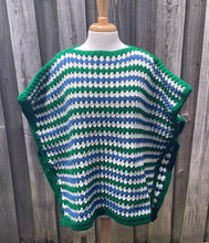 Load image into Gallery viewer, Shamrock Poncho