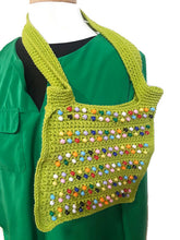 Load image into Gallery viewer, Beaded Crochet Tote Bag