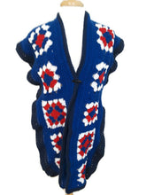 Load image into Gallery viewer, Patriotic Granny Square Vest