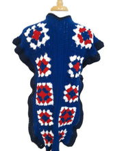 Load image into Gallery viewer, Patriotic Granny Square Vest