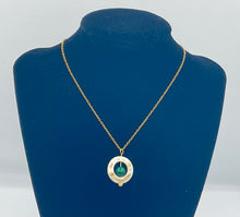 Load image into Gallery viewer, Malachite Bead & Mother of Pearl Jewelry Gift Set