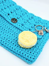Load image into Gallery viewer, Lemon Yellow Cookie Keychain