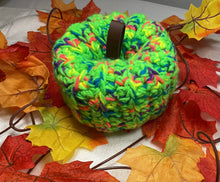 Load image into Gallery viewer, Multi-Color Neon Green Pumpkin