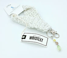 Load image into Gallery viewer, White Glow In The Dark Key Fob Wristlet