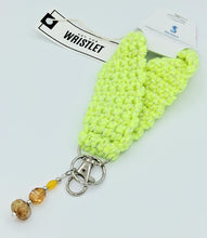 Load image into Gallery viewer, Yellow Glow In The Dark Key Fob Wristlet