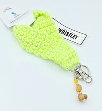 Load image into Gallery viewer, Yellow Glow In The Dark Key Fob Wristlet