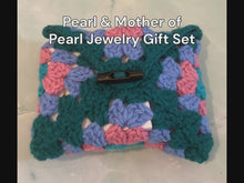 Load and play video in Gallery viewer, Fresh Water Pearl & Mother of Pearl Jewelry Gift Set