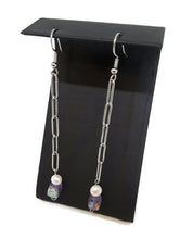 Load image into Gallery viewer, Dina Amethyst Earrings - Extra Long