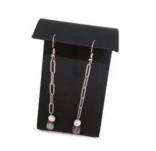 Load image into Gallery viewer, Dina Amethyst Earrings - Extra Long