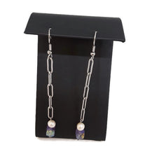 Load image into Gallery viewer, Dina Amethyst Earrings - Extra Long