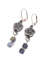 Load image into Gallery viewer, Flora Amethyst Earrings