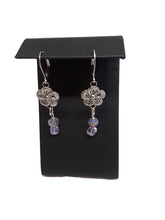 Load image into Gallery viewer, Flora Amethyst Earrings