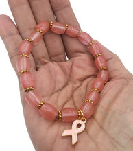 Load image into Gallery viewer, Barrel Shape Glass Bead Stretch Bracelet