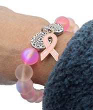 Load image into Gallery viewer, Mermaid Glass Bead Stretch Bracelet