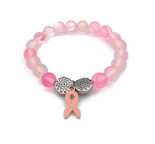 Load image into Gallery viewer, Mermaid Glass Bead Stretch Bracelet