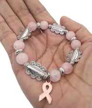 Load image into Gallery viewer, Rose Quartz Stretch Bracelet
