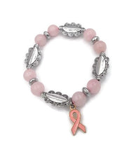 Load image into Gallery viewer, Rose Quartz Stretch Bracelet