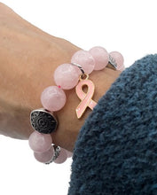 Load image into Gallery viewer, Rose Quartz Stretch Bracelet
