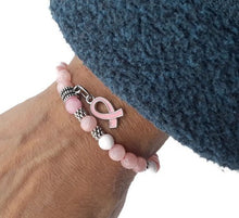 Load image into Gallery viewer, Calcite Bead Stretch Bracelet
