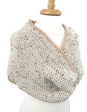 Load image into Gallery viewer, Frothy Crema Snood/Scarf