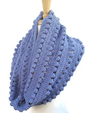 Load image into Gallery viewer, Amelia Periwinkle Cowl