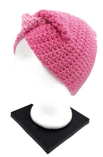 Load image into Gallery viewer, Pink Ombre Twist Head Warmer