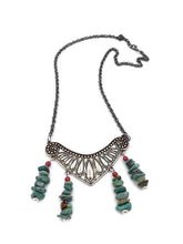 Load image into Gallery viewer, Southwest Style Turquoise Necklace