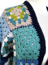 Load image into Gallery viewer, Granny Square Sweater Coat