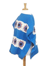 Load image into Gallery viewer, Blossom Granny Square Poncho