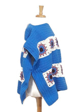 Load image into Gallery viewer, Blossom Granny Square Poncho