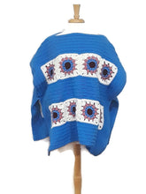 Load image into Gallery viewer, Blossom Granny Square Poncho
