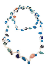 Load image into Gallery viewer, Mosaic Bead Infinity Crochet Necklace
