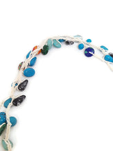 Load image into Gallery viewer, Mosaic Bead Infinity Crochet Necklace