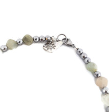 Load image into Gallery viewer, Multi-Color Beryl Gemstone Bead Statement Necklace