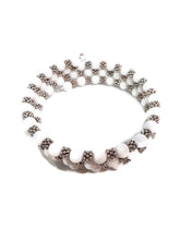 Load image into Gallery viewer, White Calcite Bead Memory Wire Wrap Bracelet