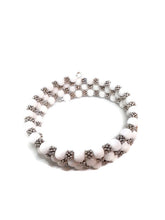 Load image into Gallery viewer, White Calcite Bead Memory Wire Wrap Bracelet