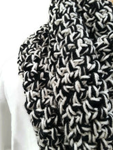 Load image into Gallery viewer, Oxford Tweed Bulky Infinity Scarf
