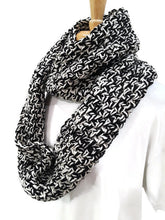 Load image into Gallery viewer, Oxford Tweed Bulky Infinity Scarf