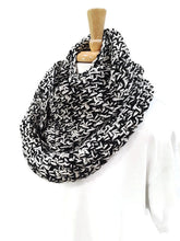 Load image into Gallery viewer, Oxford Tweed Bulky Infinity Scarf