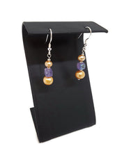 Load image into Gallery viewer, Lena Amethyst Earrings
