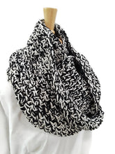 Load image into Gallery viewer, Oxford Tweed Bulky Infinity Scarf