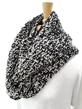 Load image into Gallery viewer, Oxford Tweed Bulky Infinity Scarf