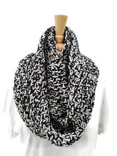 Load image into Gallery viewer, Oxford Tweed Bulky Infinity Scarf