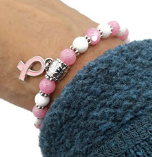 Load image into Gallery viewer, Calcite Bead Stretch Bracelet