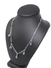 Load image into Gallery viewer, Sari Amethyst & Paperclip Chain Necklace
