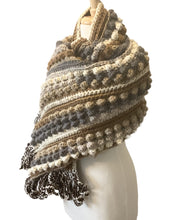 Load image into Gallery viewer, Comfy Textured Crochet Wrap
