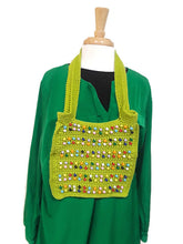 Load image into Gallery viewer, Beaded Crochet Tote Bag
