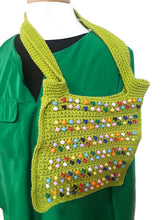 Load image into Gallery viewer, Beaded Crochet Tote Bag
