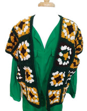 Load image into Gallery viewer, Sunflower Granny Square Vest
